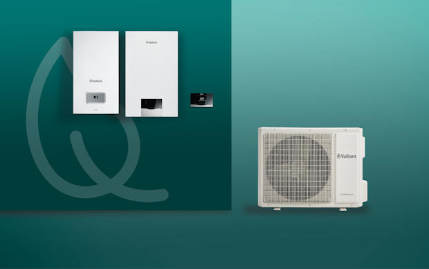 Hybride Vaillant opstelling