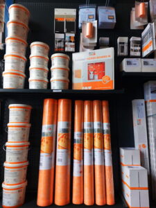 Het schluter kerdi assortiment bij tegelgereedschapshop