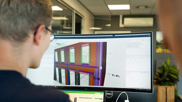 Het BIM-model is een bron achter het MES platform van BIM4Production.