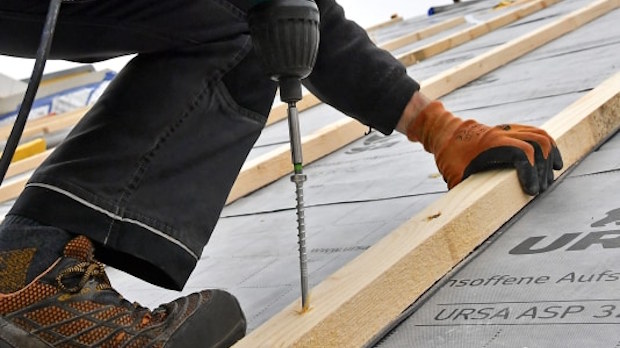 HECO MULTI-MONTI-plus Therm schroef bevestigt houten lat op geïsoleerd daksysteem