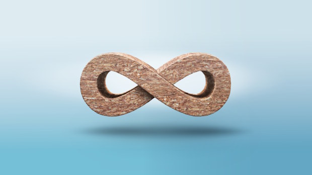 Oneindigheidssymbool van duurzame steenwolisolatie van ROCKWOOL Next